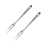 Fackelmann Ensemble de 2 Fourchettes à viande et pour barbecue 2 piques 30,5 cm Fackelmann Oxford