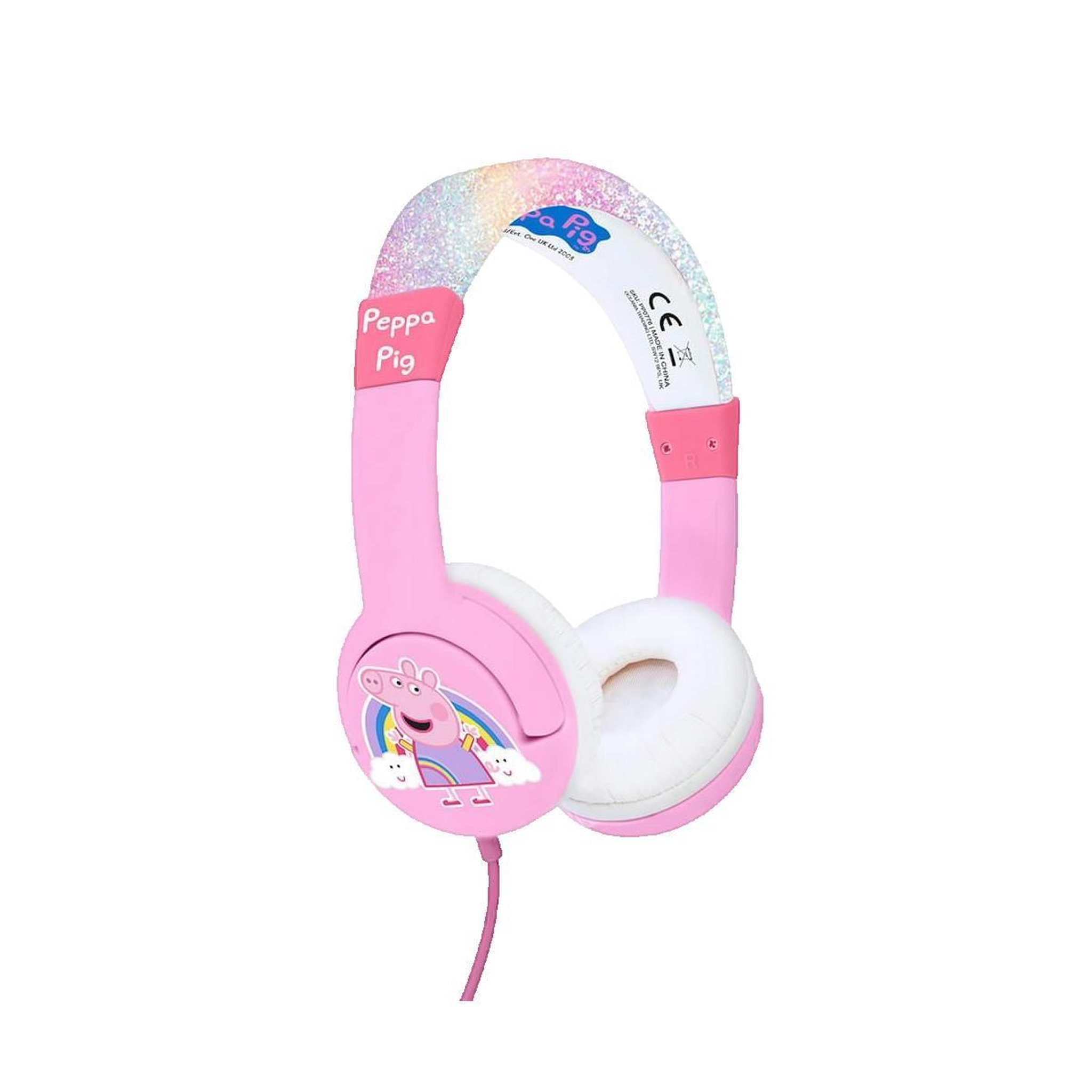 Peppa Pig Casque audio Peppa Pig PP0776 Rose pour enfants