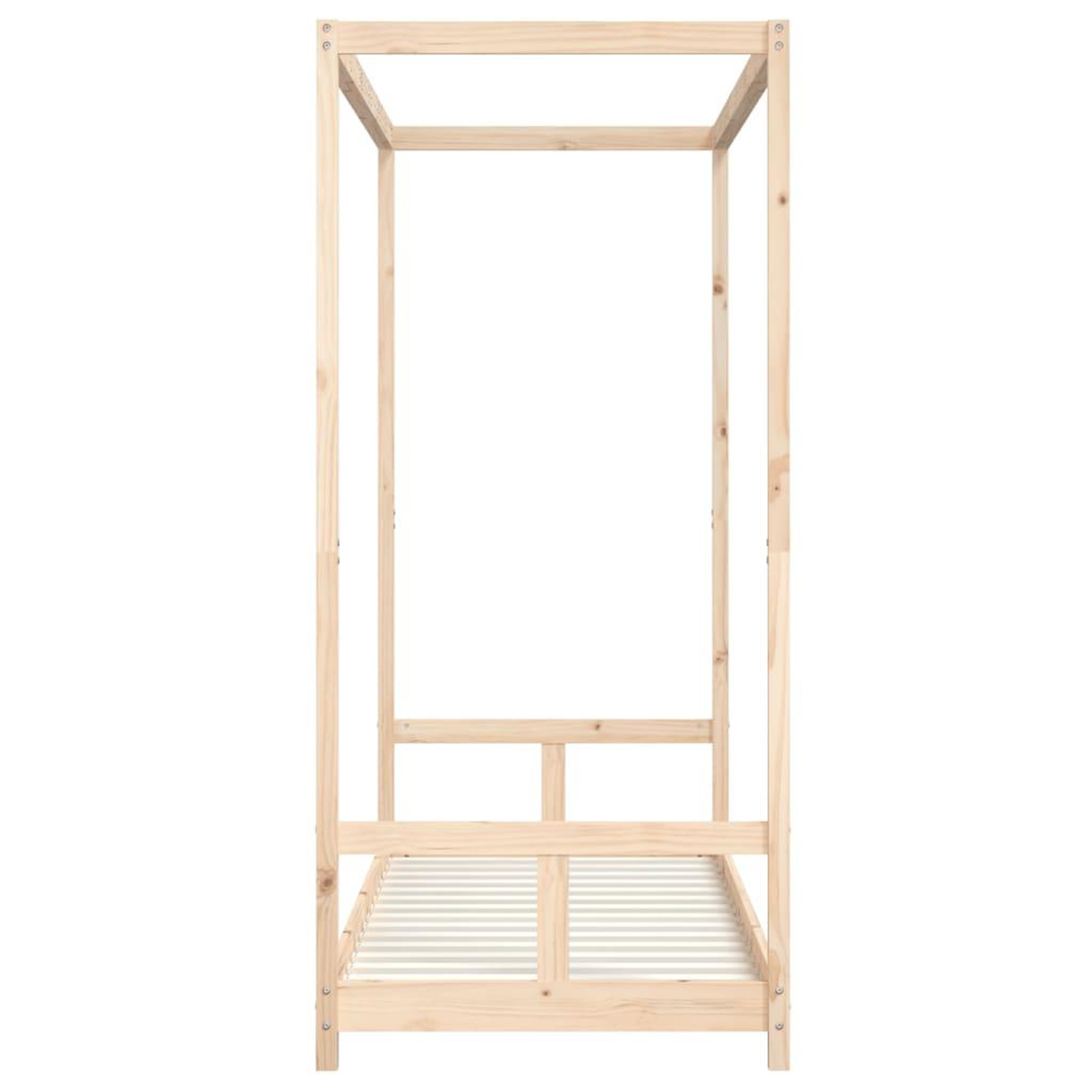 Voir la diapositive 5 : VIDAXL Cadre de lit pour enfants 80x200 cm bois de pin massif