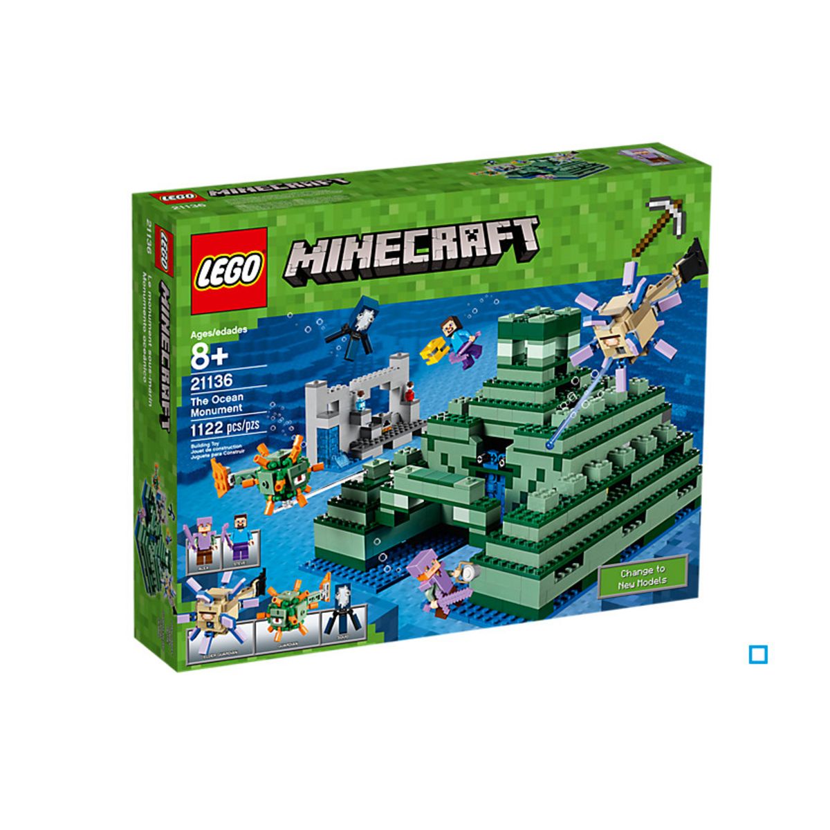 LEGO Minecraf 21136 - Le monument sous-marin