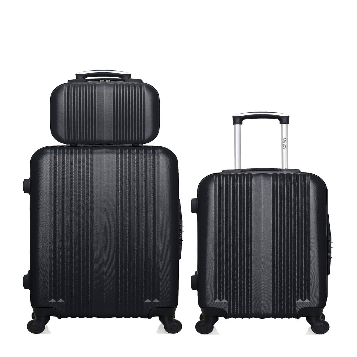 HERO HERO - Lot de 3 - Valise weekend, valise cabine et vanity LIPARI