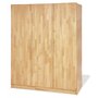 Voir la diapositive 1 : Pinolino Armoire  Natura Grande L 141 x P 63 x H 182