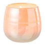 Voir la diapositive 2 : Paris Prix Vase Design en Verre  Juliette  11cm Orange & Rose