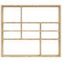 Voir la diapositive 4 : VIDAXL Etagere murale Chene sonoma 90x16x78 cm Bois d'ingenierie
