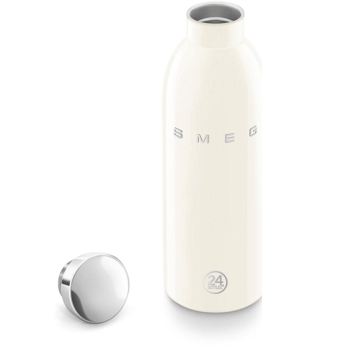 SMEG Gourde isotherme 0.5l en acier inoxydable crème - WBF01CR