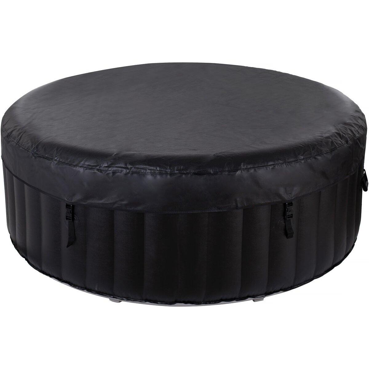 Habitat et Jardin Spa gonflable en PVC   Sardaigna  - 4 places - Noir