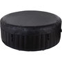 Voir la diapositive 3 : Habitat et Jardin Spa gonflable en PVC   Sardaigna  - 4 places - Noir
