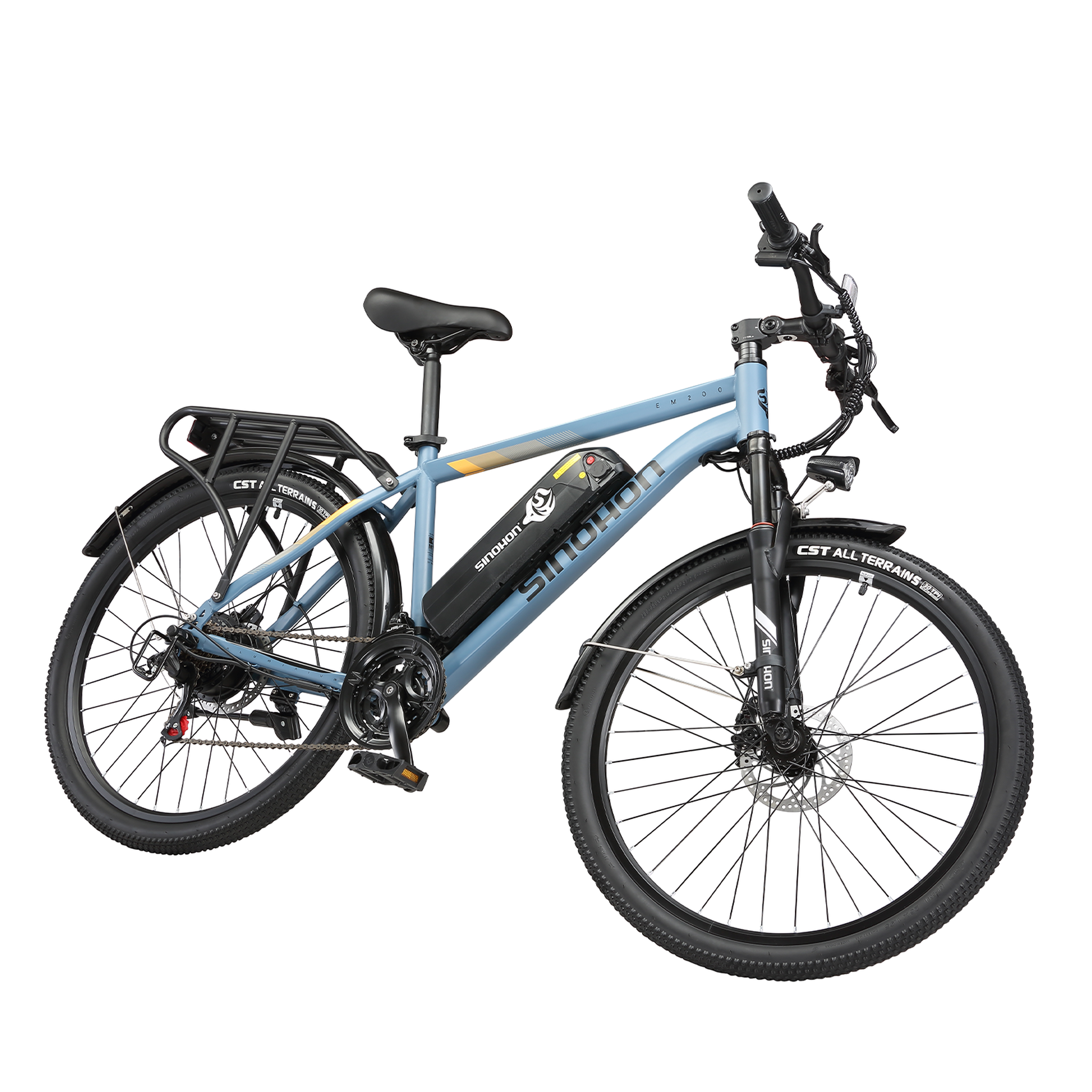 Voir la diapositive 3 : SINOHON Vélo de trekking électrique sinohon em200