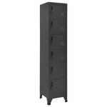VIDAXL Armoire a casiers Anthracite 38x40x180 cm Acier