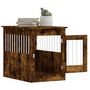 Voir la diapositive 5 : VIDAXL Meuble de cage pour chiens chene fume 55x80x68 cm