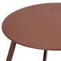 Voir la diapositive 3 : HESPERIDE Table basse de jardin ronde SAONA