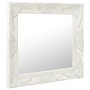 Voir la diapositive 2 : VIDAXL Miroir mural style baroque 50x50 cm Blanc