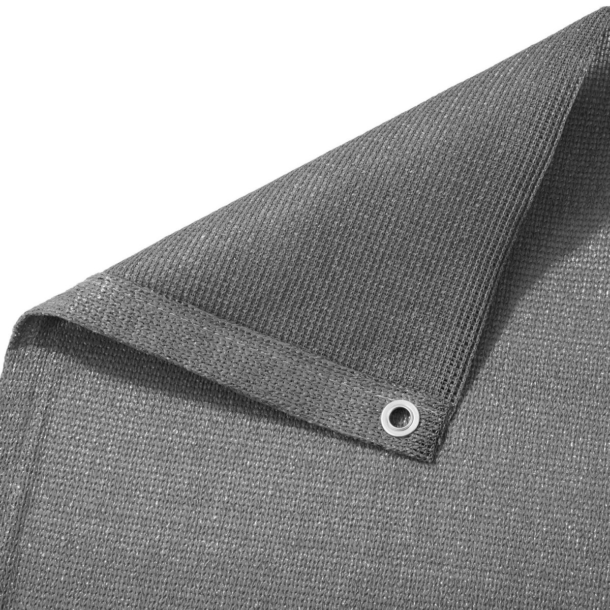 tectake Canisse pour balcon Brise-vue Résistant aux intempéries et facile d'entretien gris