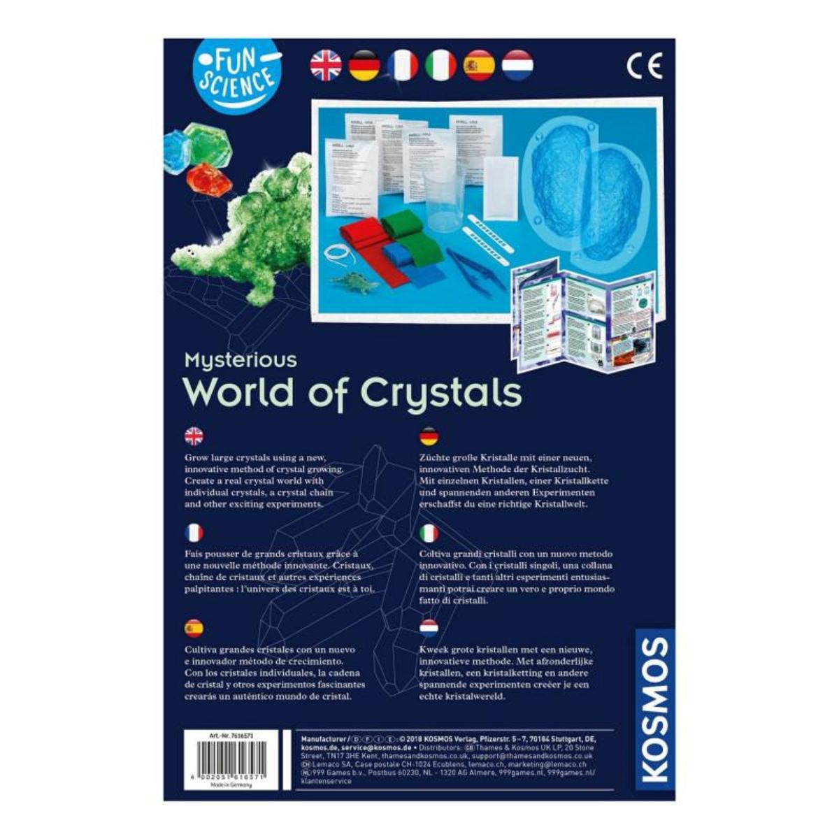 Selecta Selecta - Cosmos World of Crystal Experiment Set KM616571