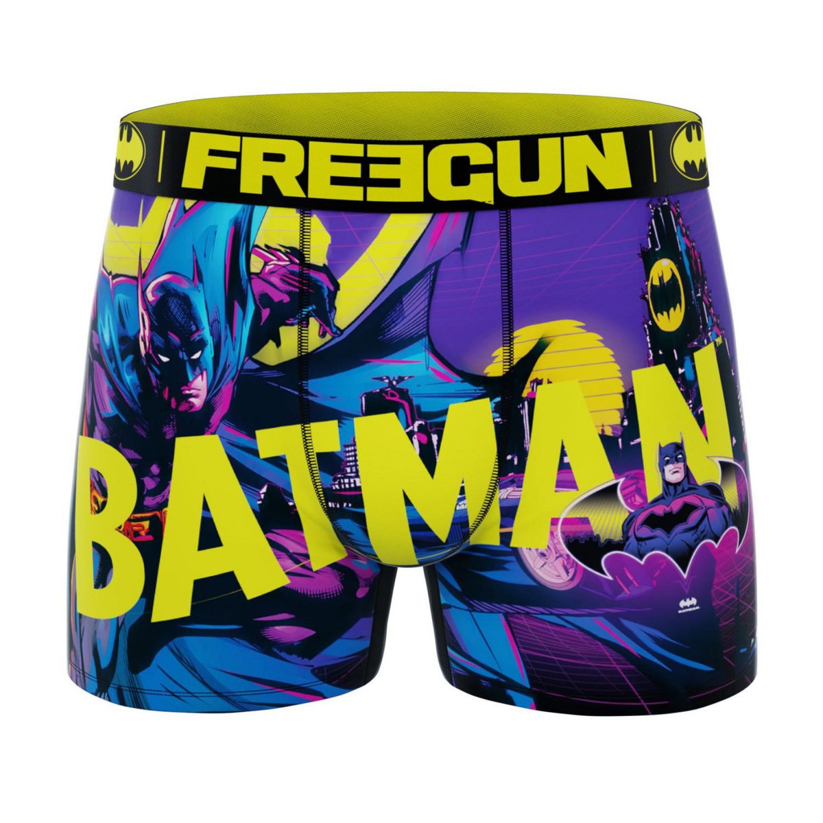 FREEGUN Lot de 3 boxers homme DC Comics