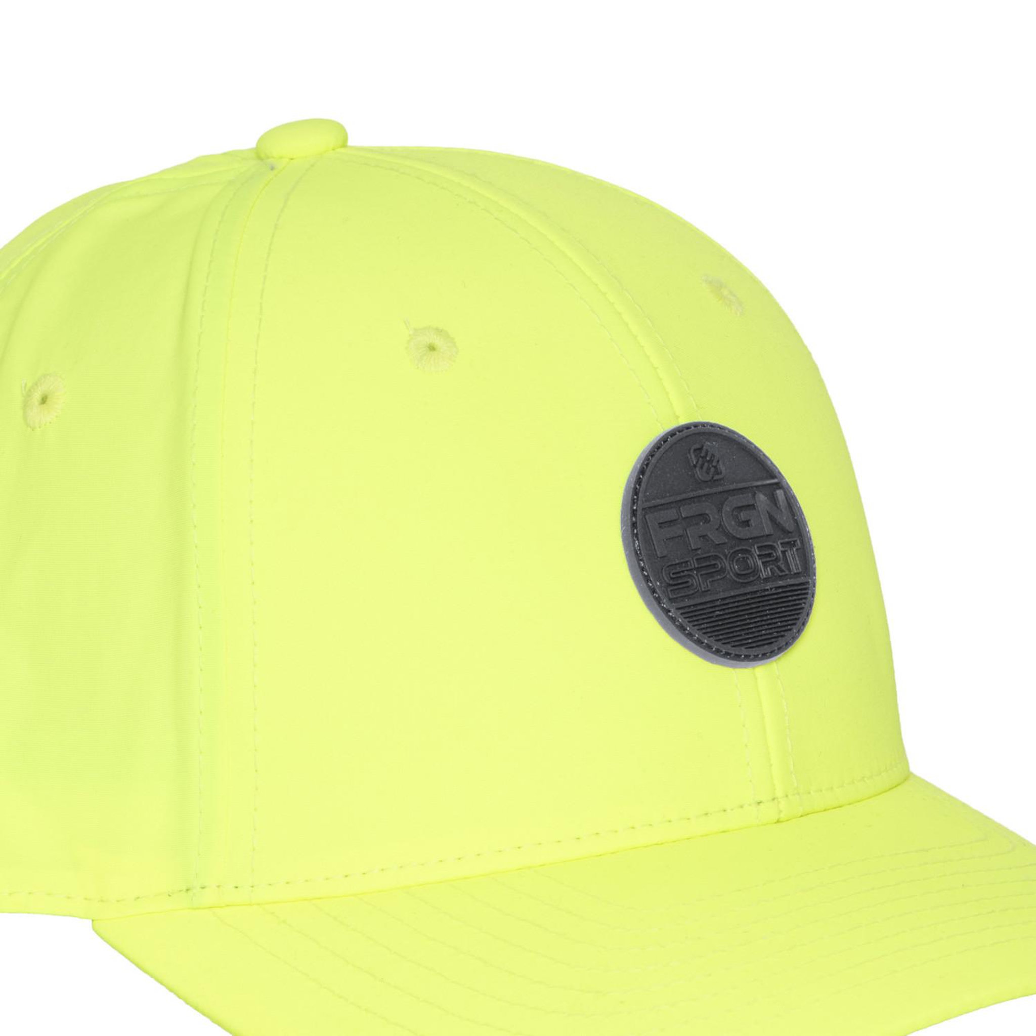 Voir la diapositive 3 : FREEGUN Casquette baseball avec écusson rond PU et réglage par cordon FRGN