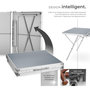 Voir la diapositive 3 : tectake Table de camping pliable argent