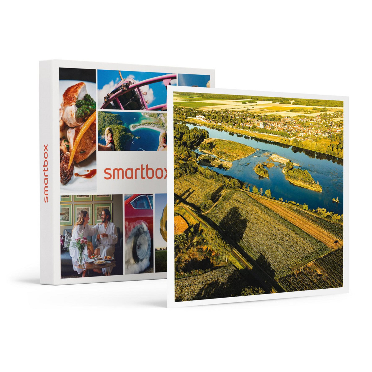 Smartbox Baptême de 45 minutes en ULM avec survol de la Loire près de Nantes - Coffret Cadeau Sport & Aventure