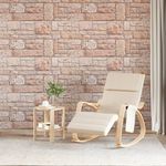 VIDAXL Panneaux muraux 3D 10 pcs marron 100x50 cm EPS