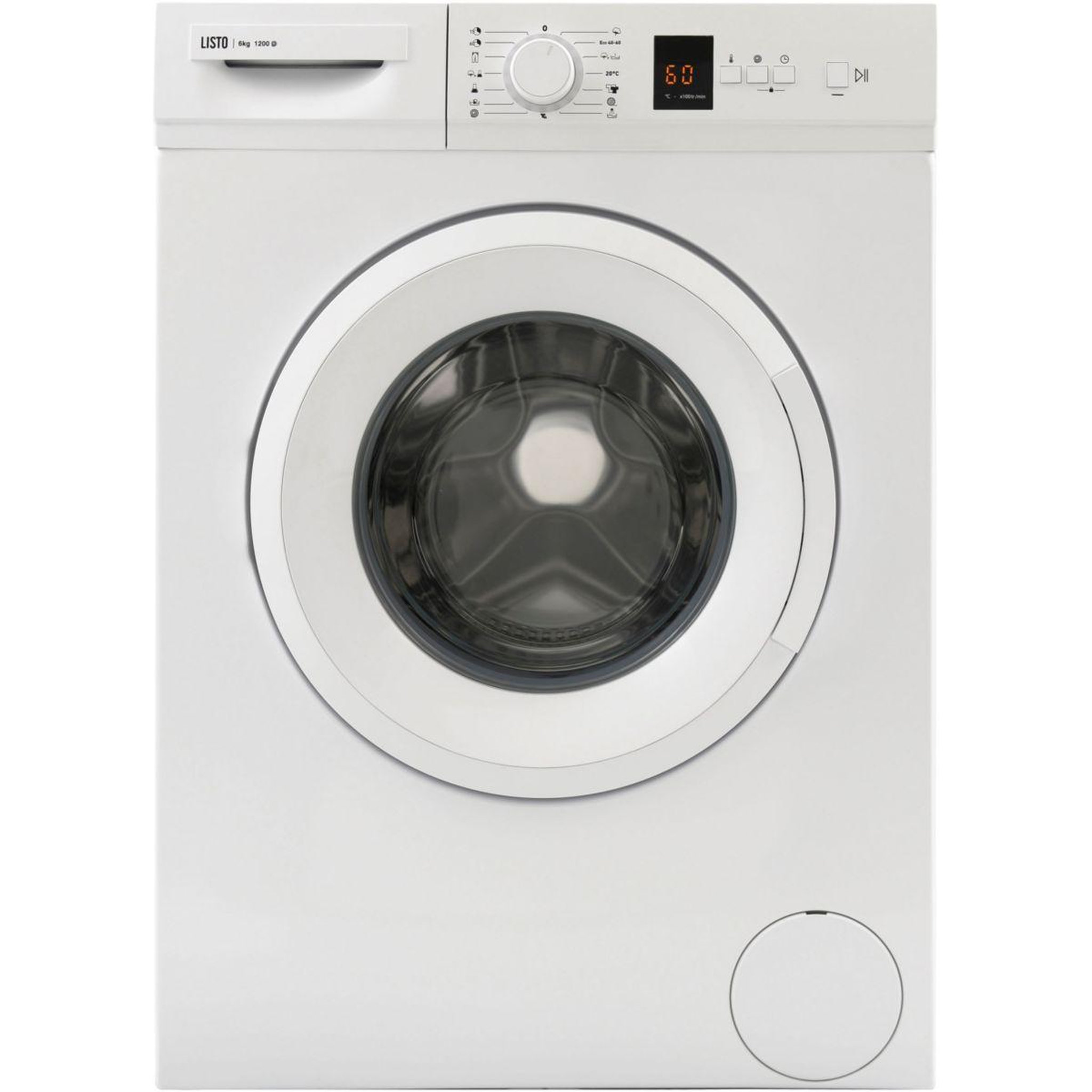 Voir la diapositive 1 : Listo Lave linge compact LF612-L4b