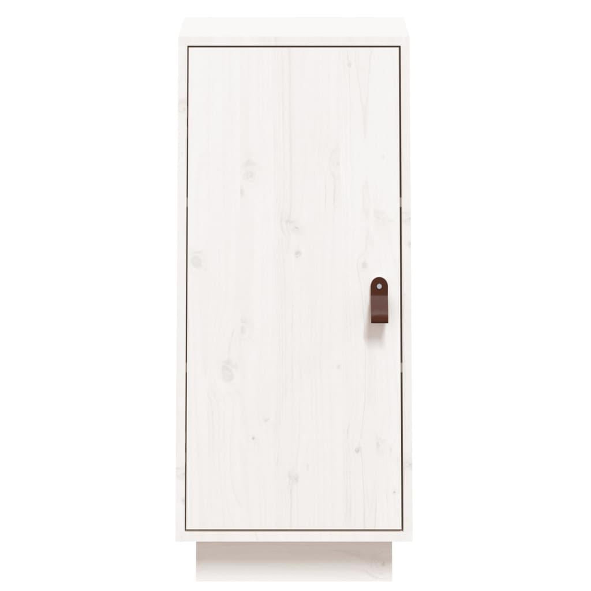 Voir la diapositive 3 : VIDAXL Buffet Blanc 34x40x75 cm Bois massif de pin