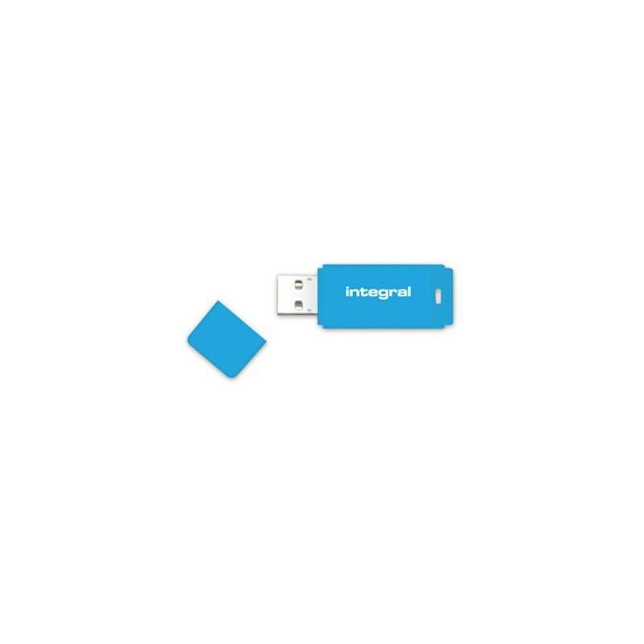 Integral Clé USB INTEGRAL NEON BLEU 64 GO