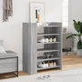 Voir la diapositive 1 : VIDAXL Armoire à chaussures Sonoma gris 74,5x37,5x100 cm