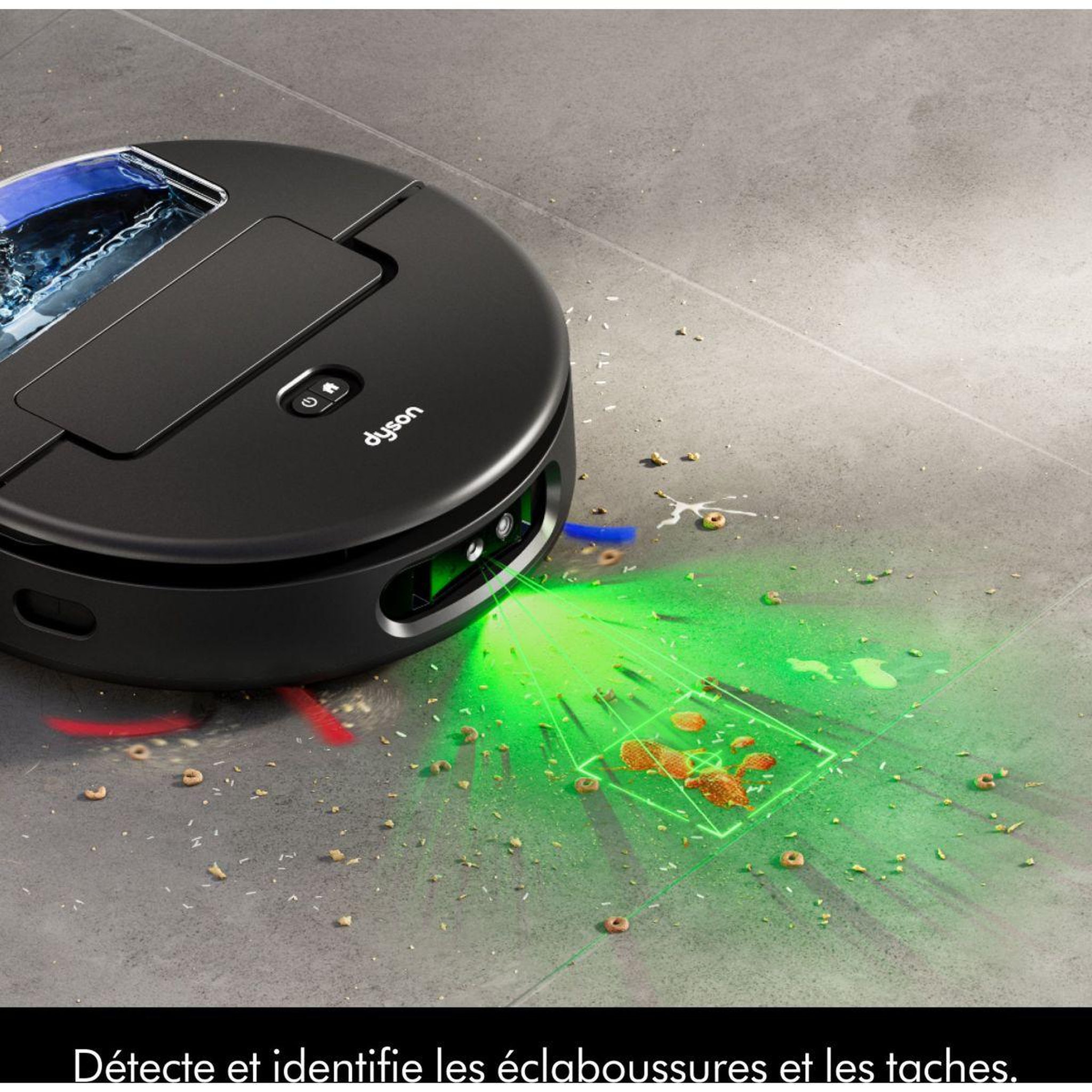 Voir la diapositive 3 : Dyson Robot aspirateur laveur spot+scrub ai
