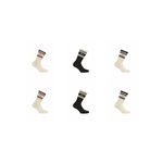 FILA Lot de 6 Paires de tennis homme Lifestyle FU5366. Coloris disponibles : Beige