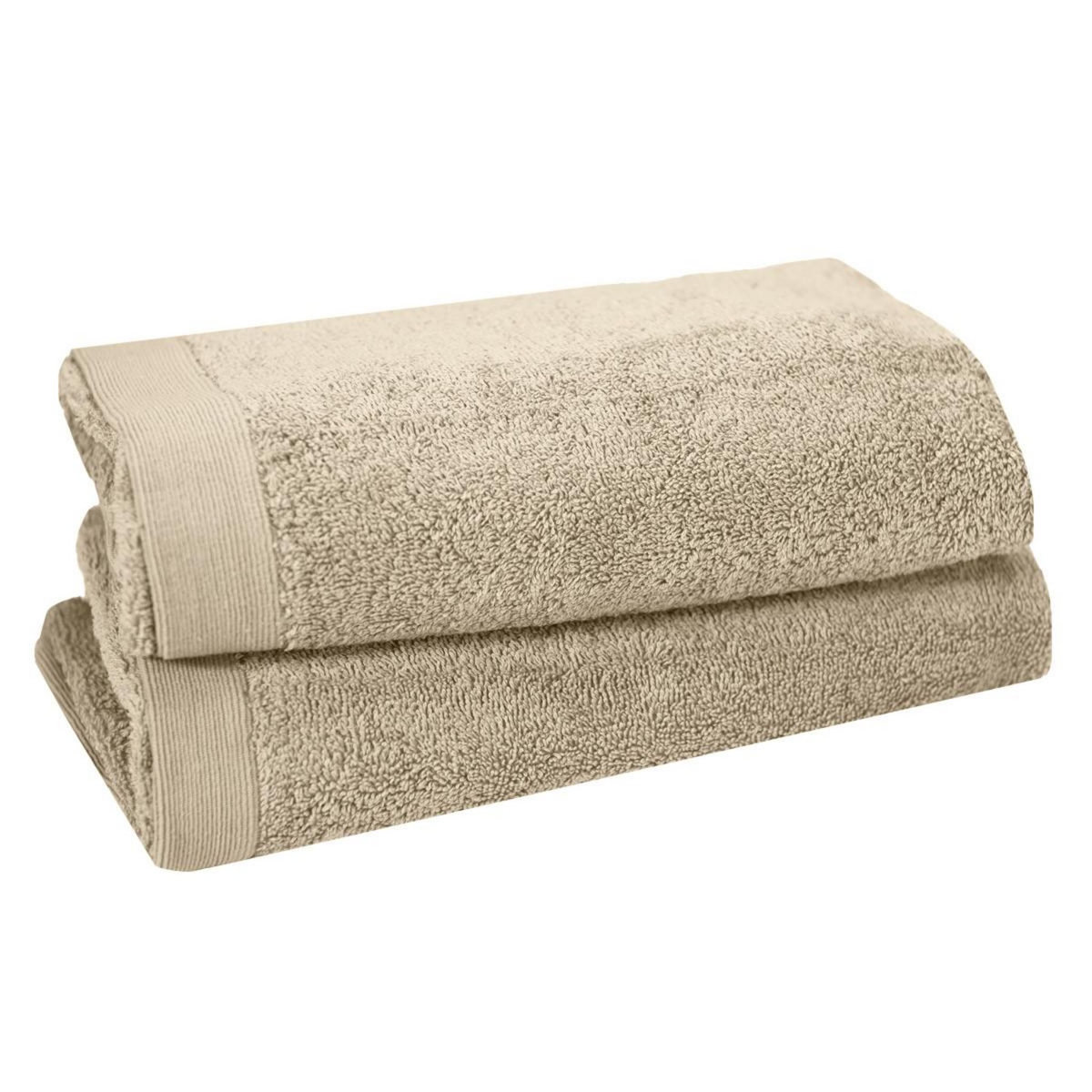 Sensei Maison Lot de 2 serviettes de toilette 500 g/m² STUDIO - 50x90 cm