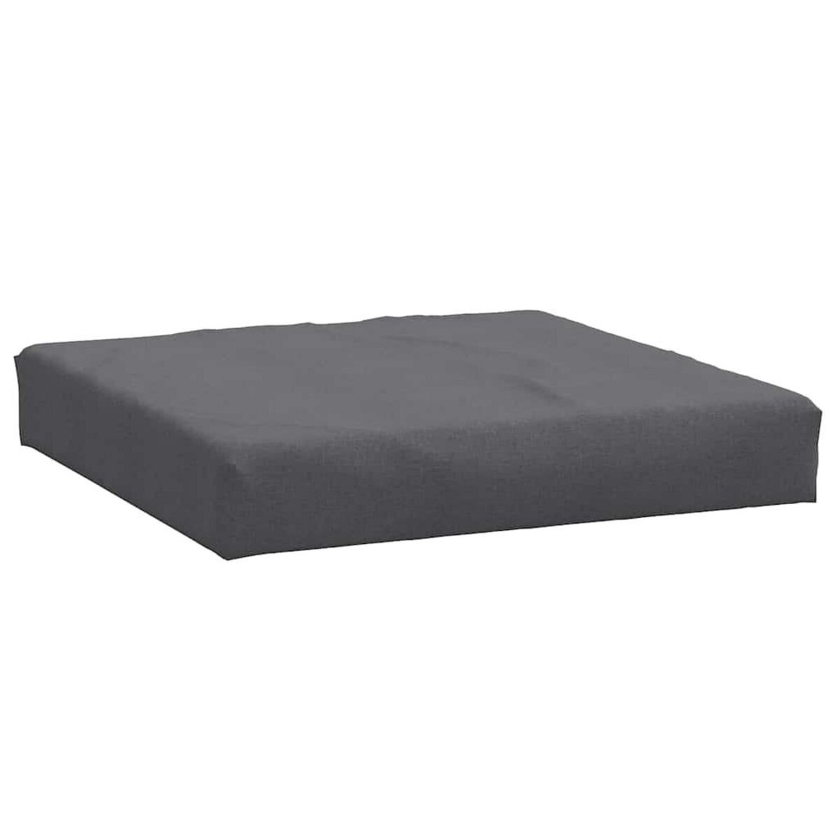 VIDAXL Coussins de palette lot de 2 anthracite melange tissu