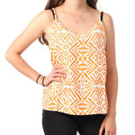 Only Top  Femme Only Nova Life Paris. Coloris disponibles : Orange