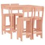 Voir la diapositive 2 : VIDAXL Ensemble de bar de jardin 5 pcs bois massif de Douglas