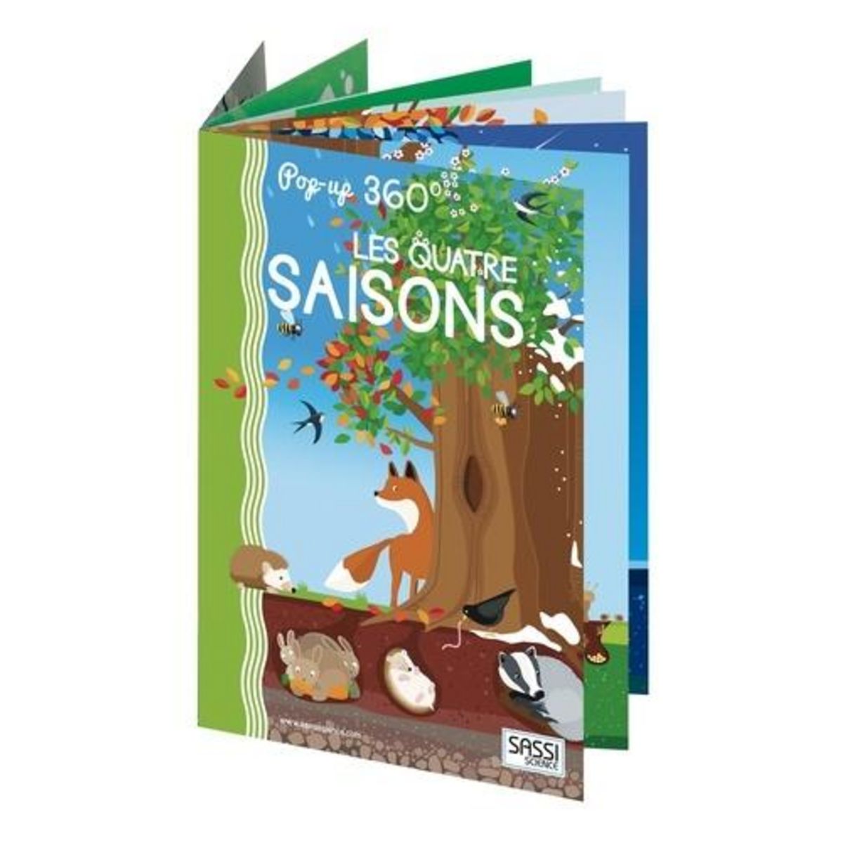 LES QUATRE SAISONS. LIVRE POP-UP A 360°, Gaule Matteo