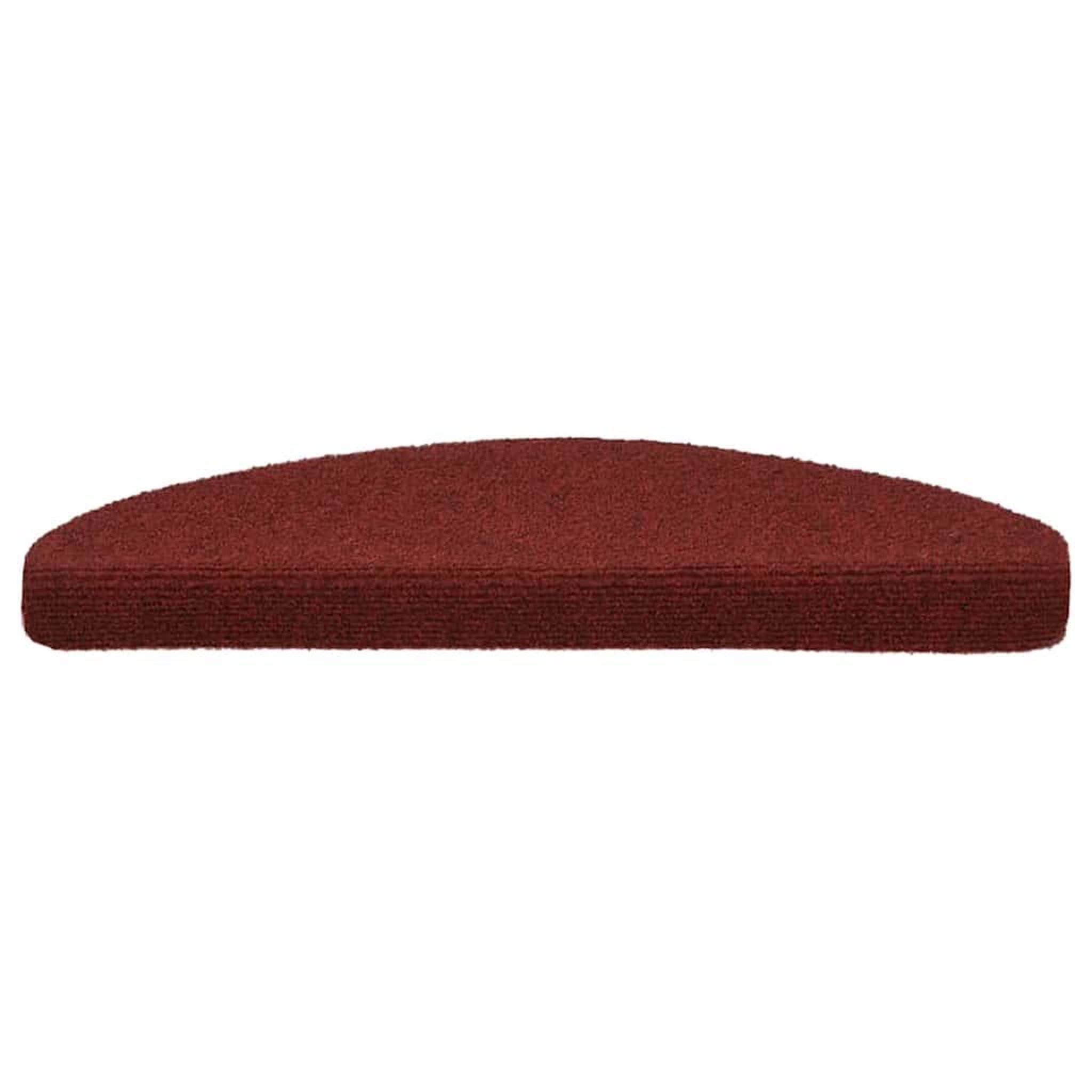 Voir la diapositive 3 : VIDAXL Tapis d'escalier autocollants 30 pcs rouge 65x21x4 cm