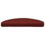 Voir la diapositive 3 : VIDAXL Tapis d'escalier autocollants 30 pcs rouge 65x21x4 cm