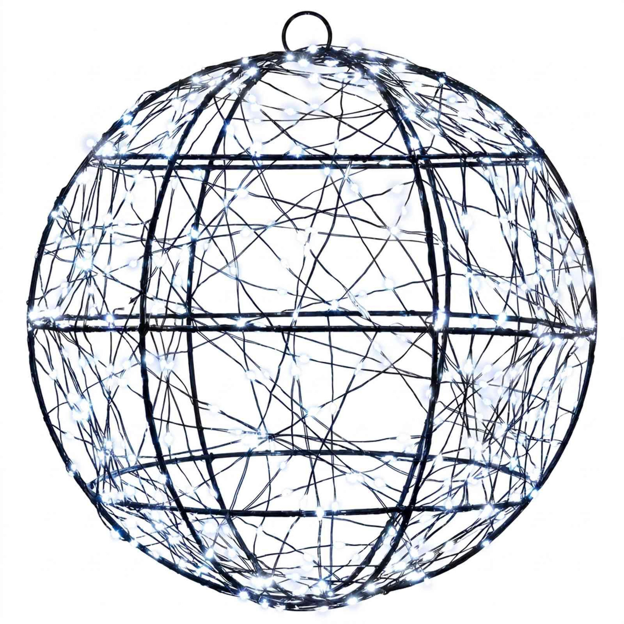 VIDAXL Lumiere de finial de Noël 300 LED Blanc froid Ø 30 x 32 cm