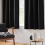 Voir la diapositive 2 : Paris Prix Rideau Isolant Thermique  Micropolar  135x180cm Noir