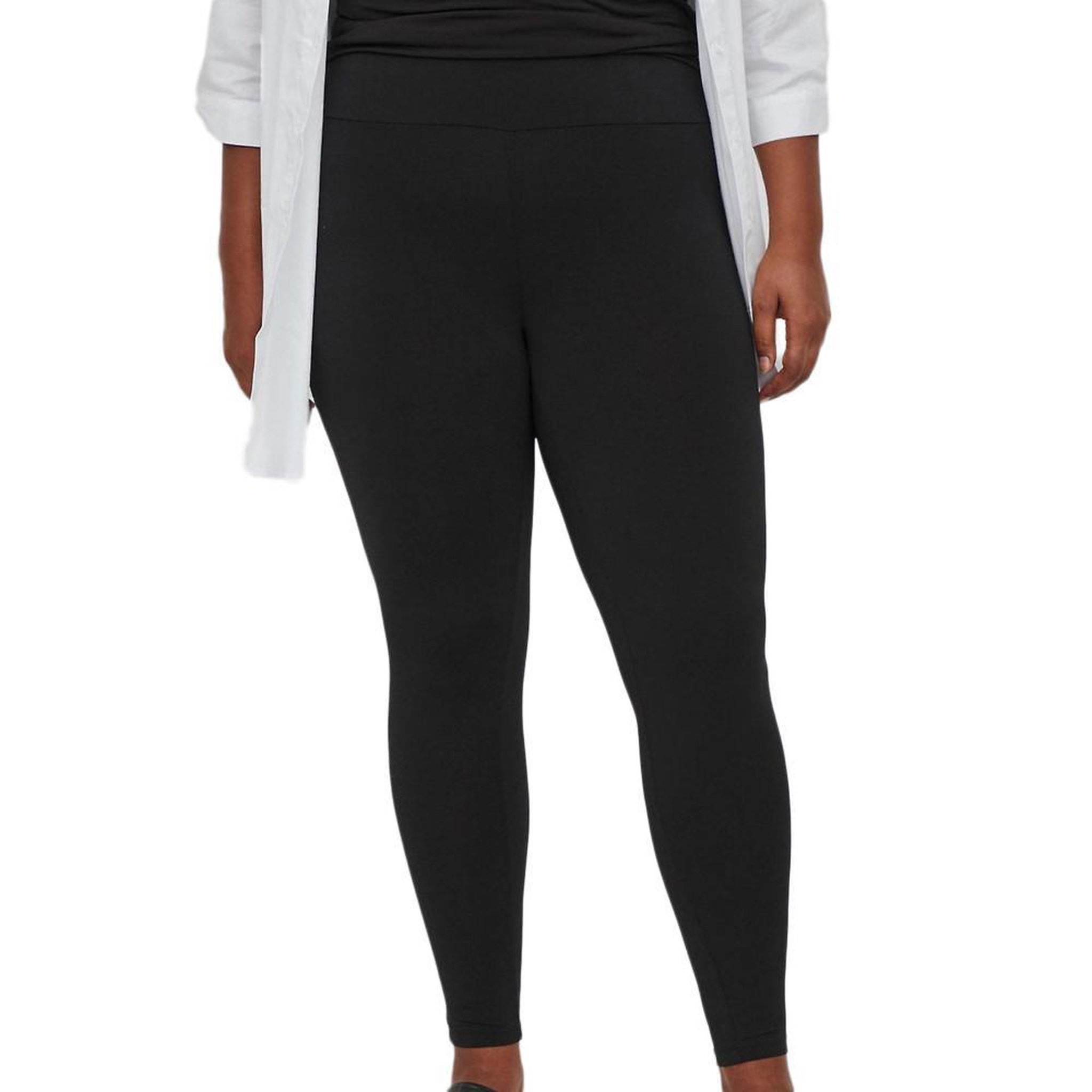 Vila Legging Noir Femme Vila Curve Vijenni. Coloris disponibles : Noir