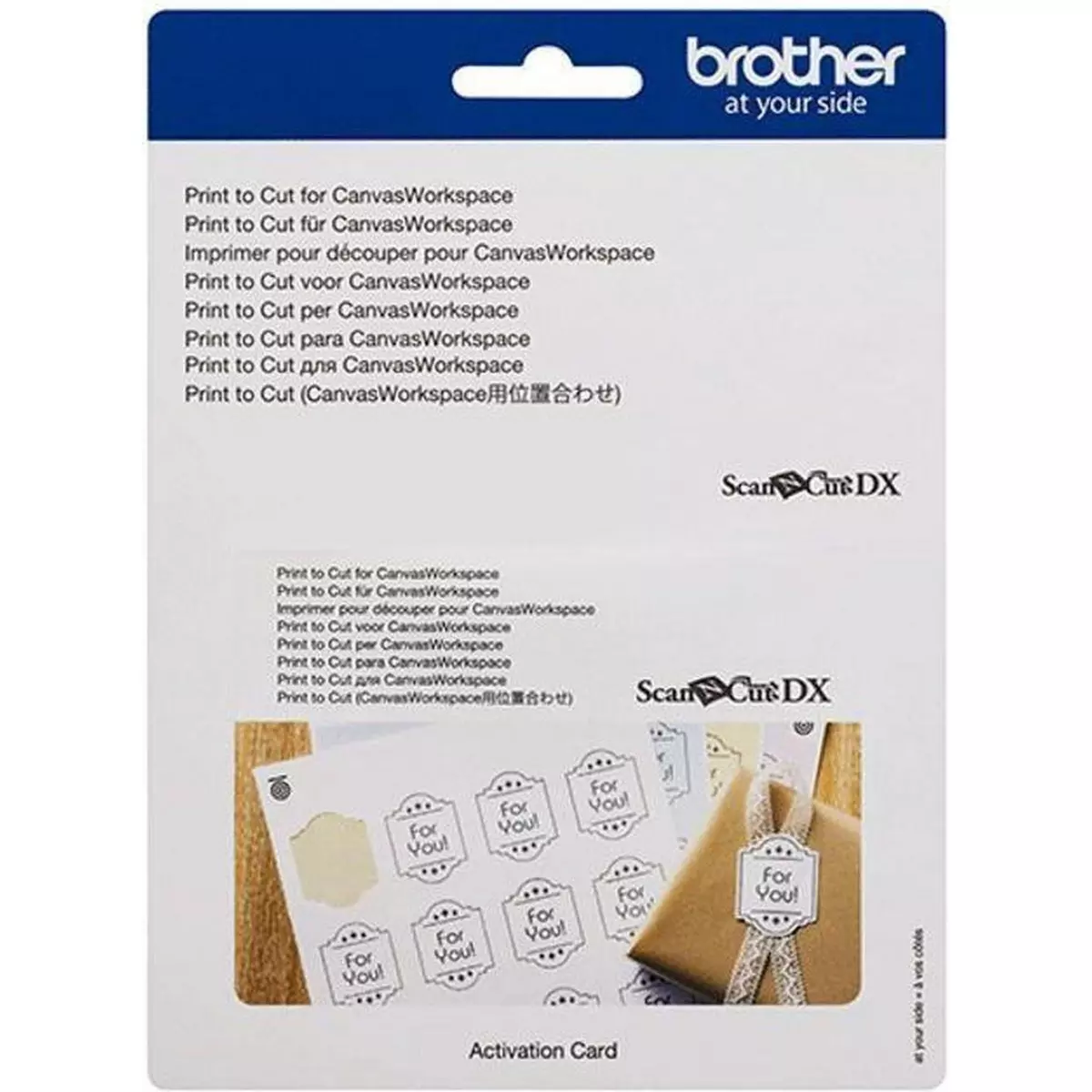 Brother Carte d'activation Print to Cut - ScanNCut SDX