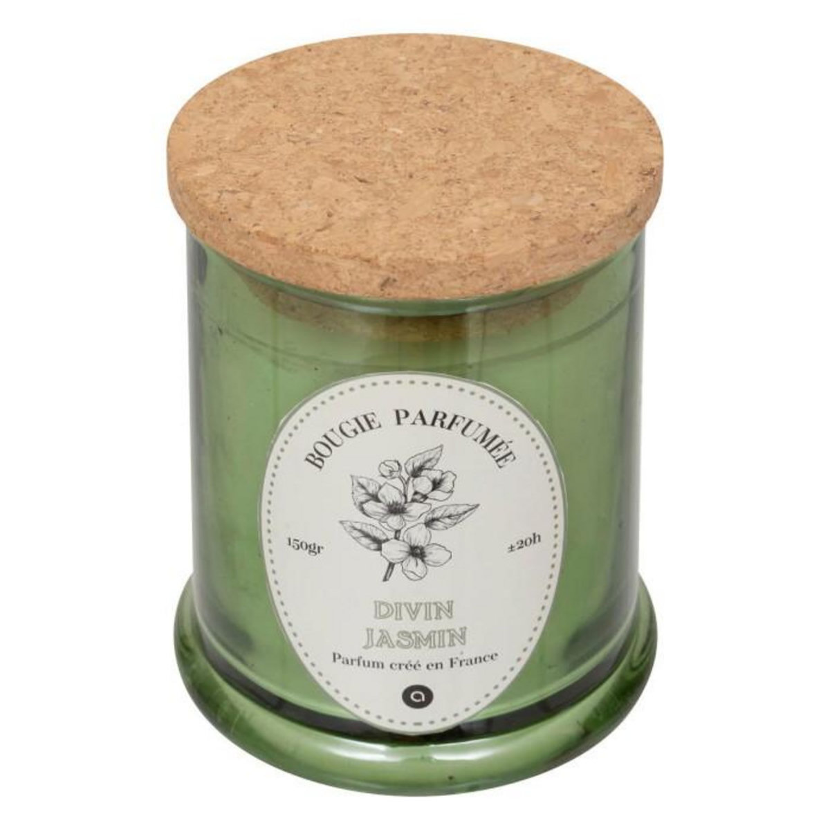 ATMOSPHERA Bougie Parfumée  Hapo  150g Divin Jasmin