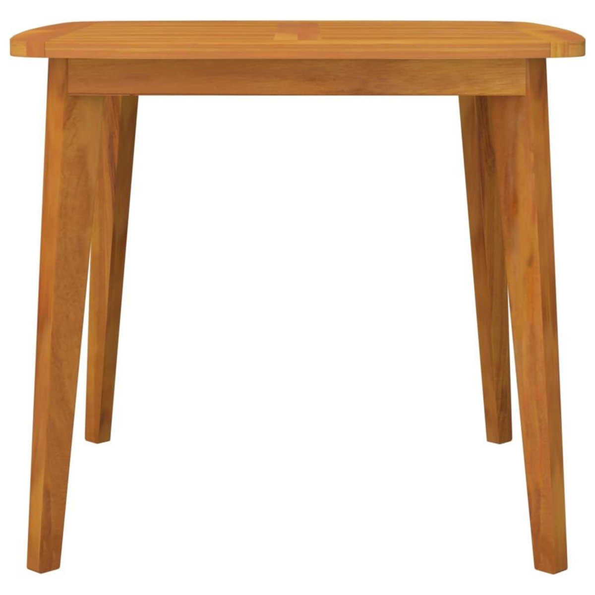VIDAXL Table de jardin 85x85x75 cm Bois d'acacia solide
