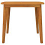 Voir la diapositive 3 : VIDAXL Table de jardin 85x85x75 cm Bois d'acacia solide