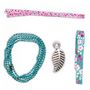 Voir la diapositive 2 : Juratoys-Janod 3 Bijoux Rubans a fleurs a creer