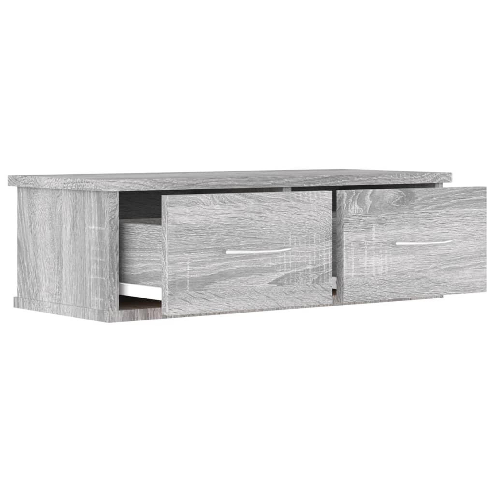 Voir la diapositive 5 : VIDAXL Armoire murale Sonoma gris 60x26x18,5 cm Bois d'ingenierie