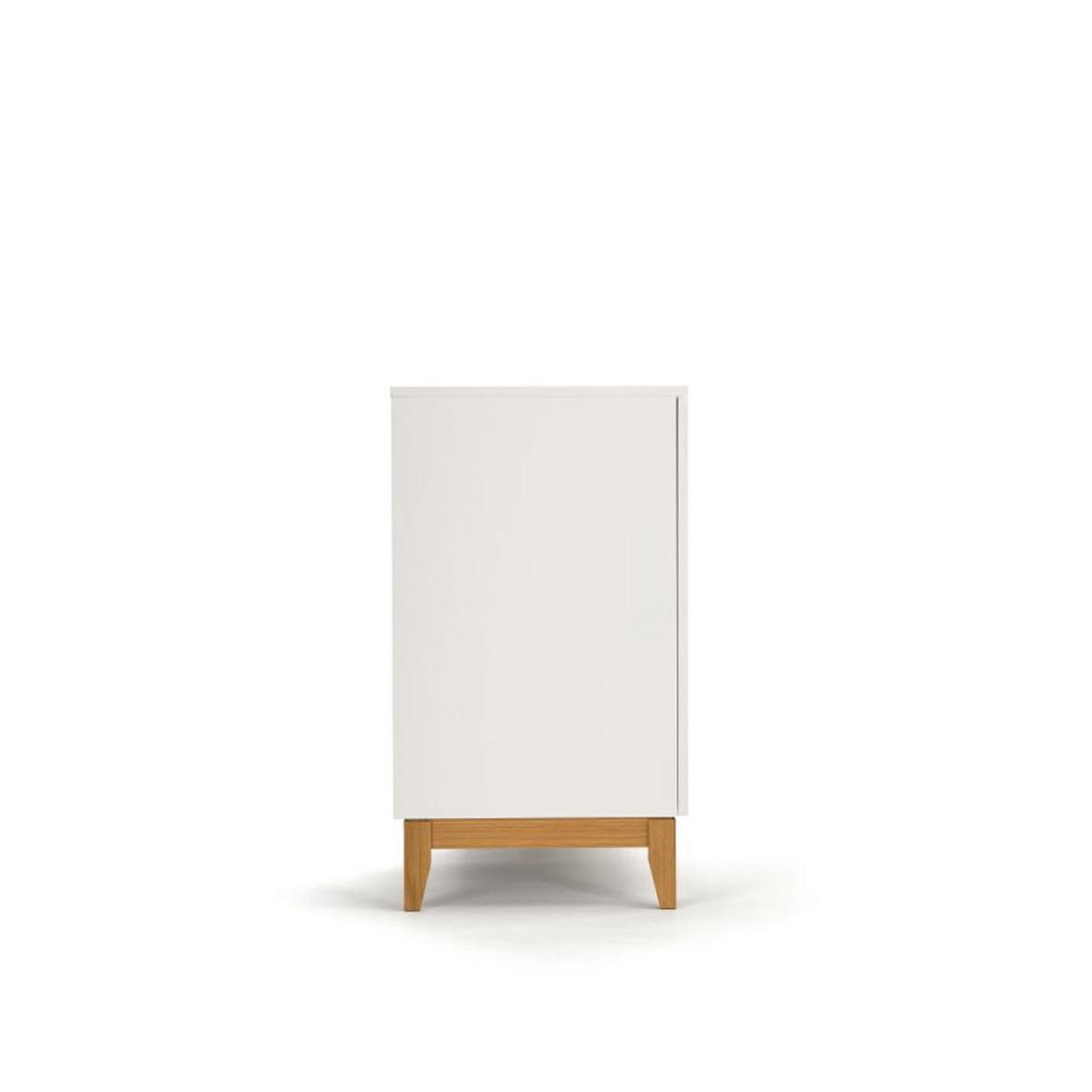 Voir la diapositive 4 : Paris Prix Buffet 2 portes  blanco  120cm blanc & chêne
