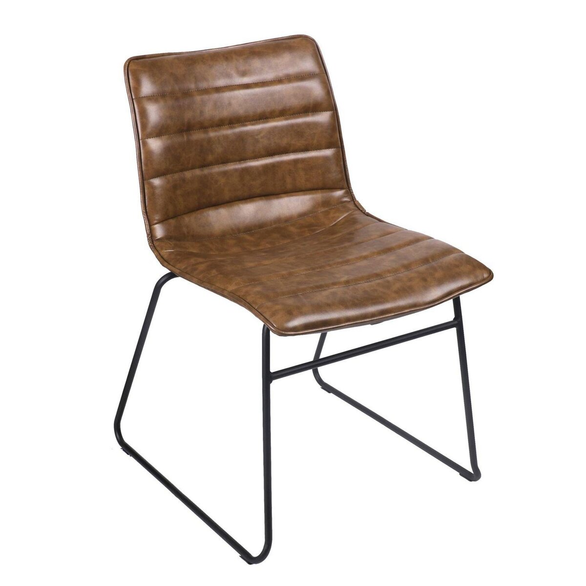 DIVERS Chaise industrielle Brooklyn