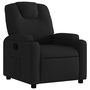 Voir la diapositive 2 : VIDAXL Fauteuil inclinable Noir Tissu
