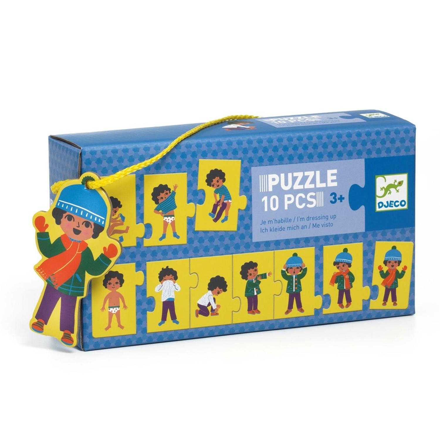 Puzzle frise Djeco Je habille