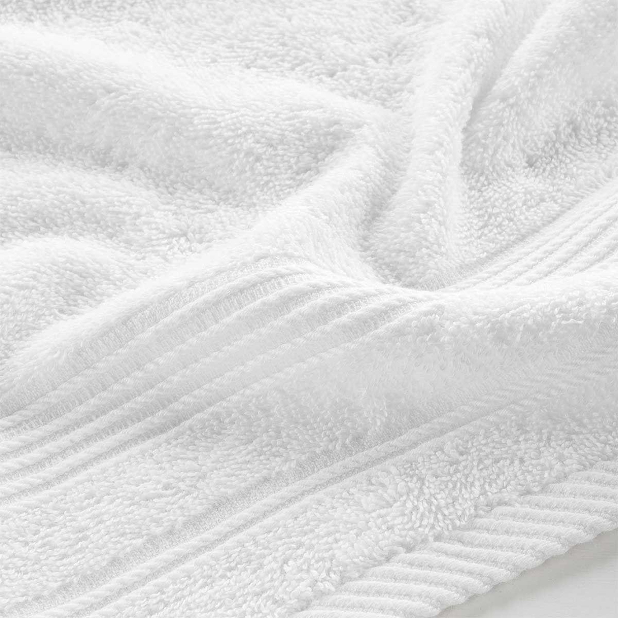 Voir la diapositive 2 : Douceur d'Intérieur Serviette d'Invité  Tendresse  30x50cm Blanc